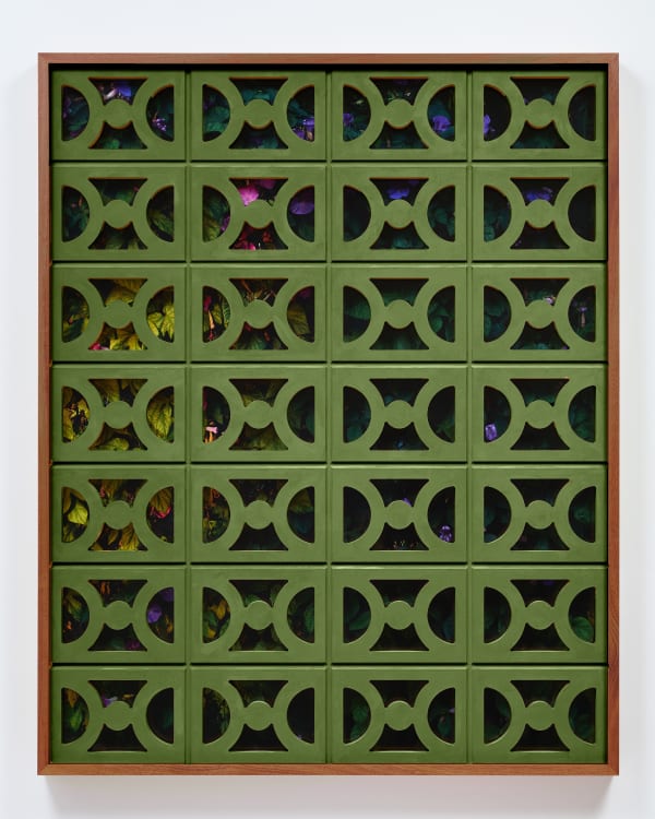 Widline Cadet, An Elusive Echo #2 (Green), 2024