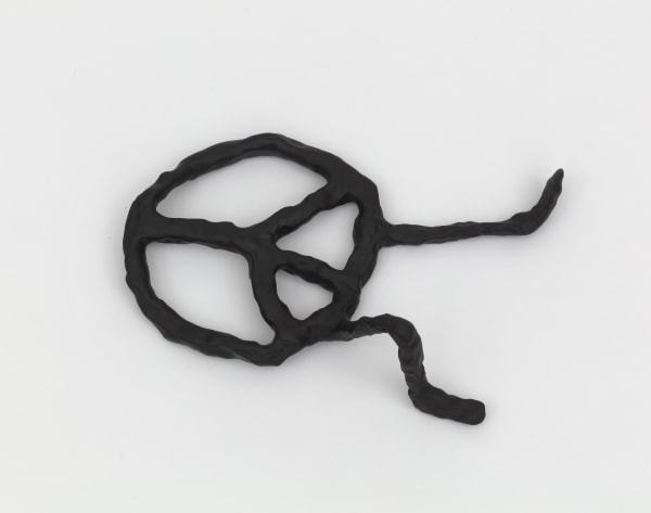 Wendy White, Low Relief (Relaxing), 2022