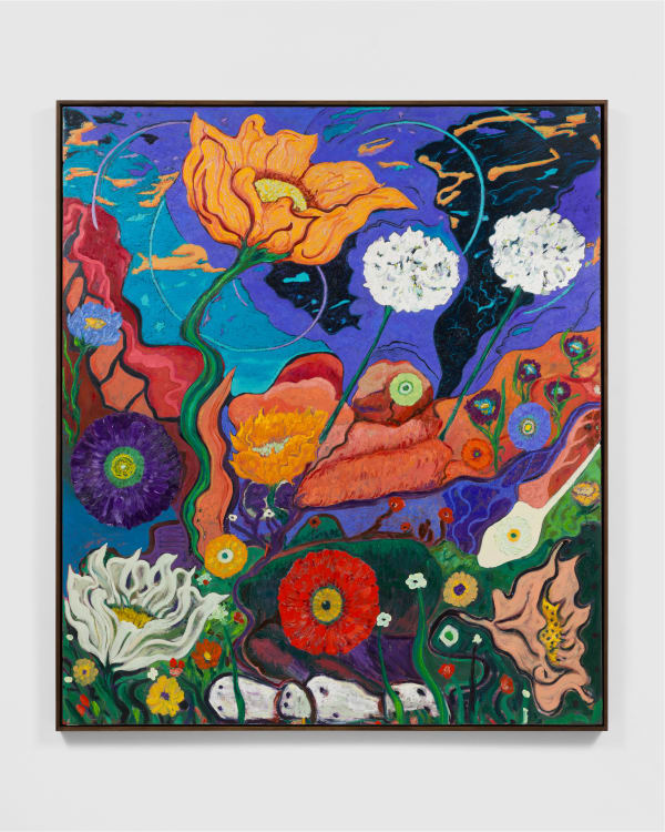 Daniel Gibson Sleeping, 1977, 2024 Oil on linen 90 x 78 ½ in 228.6 x 199.4 cm