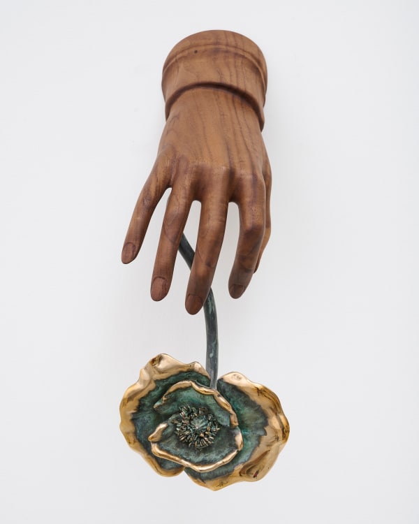 Vincent Pocsik, Hand with Poppy, 2025