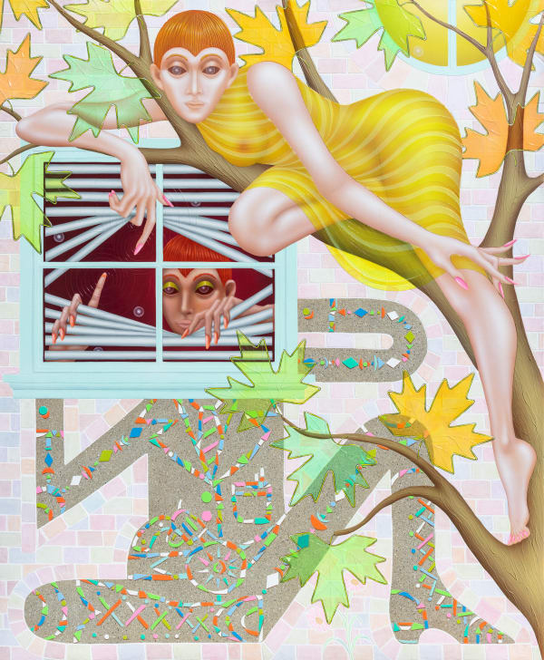 Wendell Gladstone, Intersecting Selves, 2021