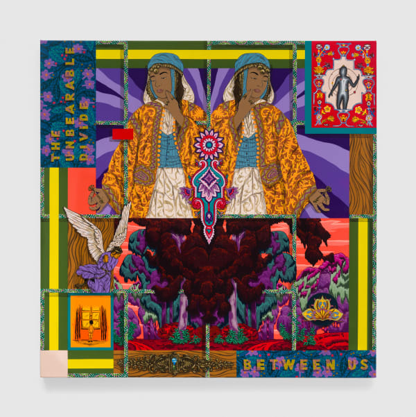 Amir H. Fallah, The Unbearable Divide Between Us, 2024