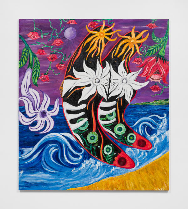 Daniel Gibson Butterfly #12 (Across the Sea), 2021 Oil on linen 73 x 64 in