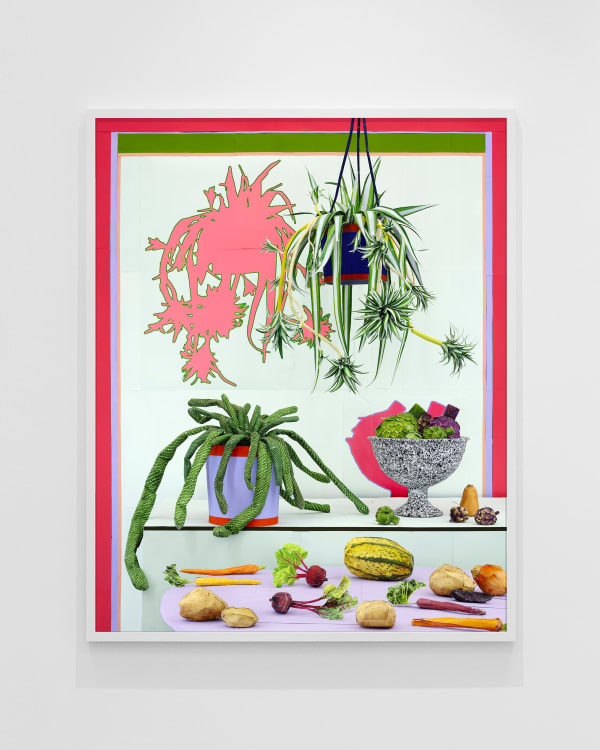 Daniel Gordon, Medusa Plant With Artichokes and Root Vegetables, 2024