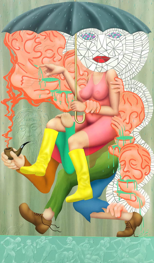 Wendell Gladstone, Above the Fray, Under the Weather, 2017