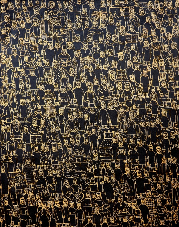 Damilola Okhoya "DAOK", Power of Paper: Timbuktu, 2021