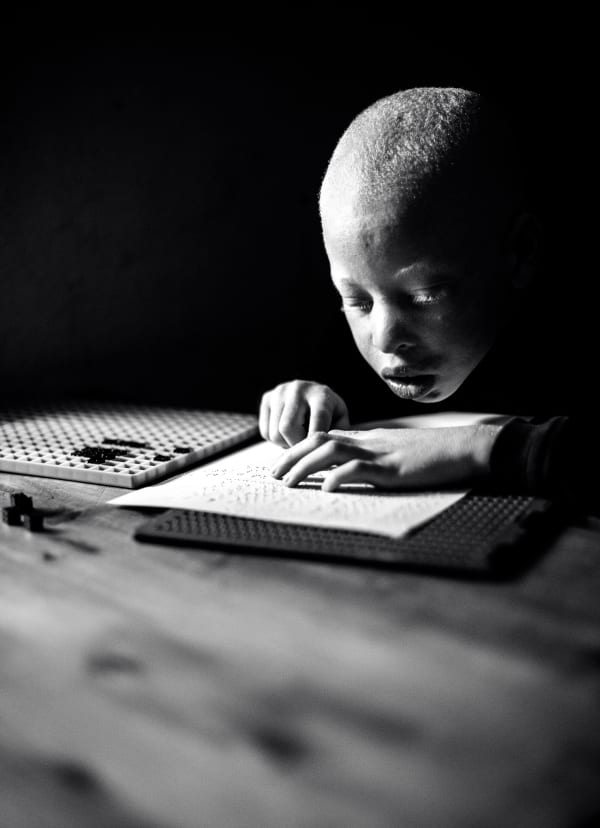 Alice Kayibanda, Life in the shadow-Boy in Mathematics class at Hillsode Hope School in Musanze, 2020