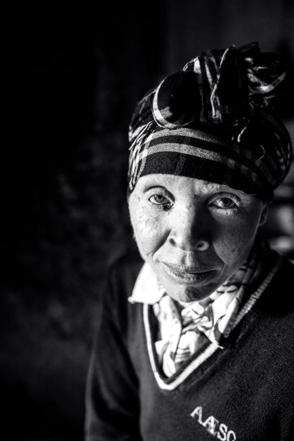 Alice Kayibanda, Life in the shadow- Portrait of Nyirahabimana Belina, 2020