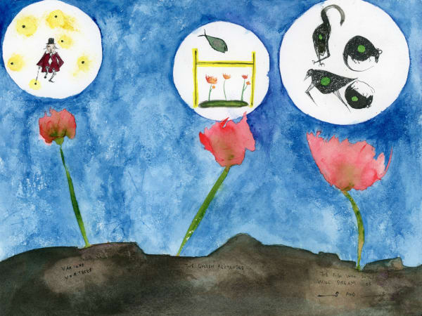 Jack Breakfast, Three Fun and Funny Parables in One Painting!, 2021