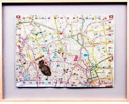 Cornelia Parker, Meteorite Lands on St. Paul’s Cathedral, 1998