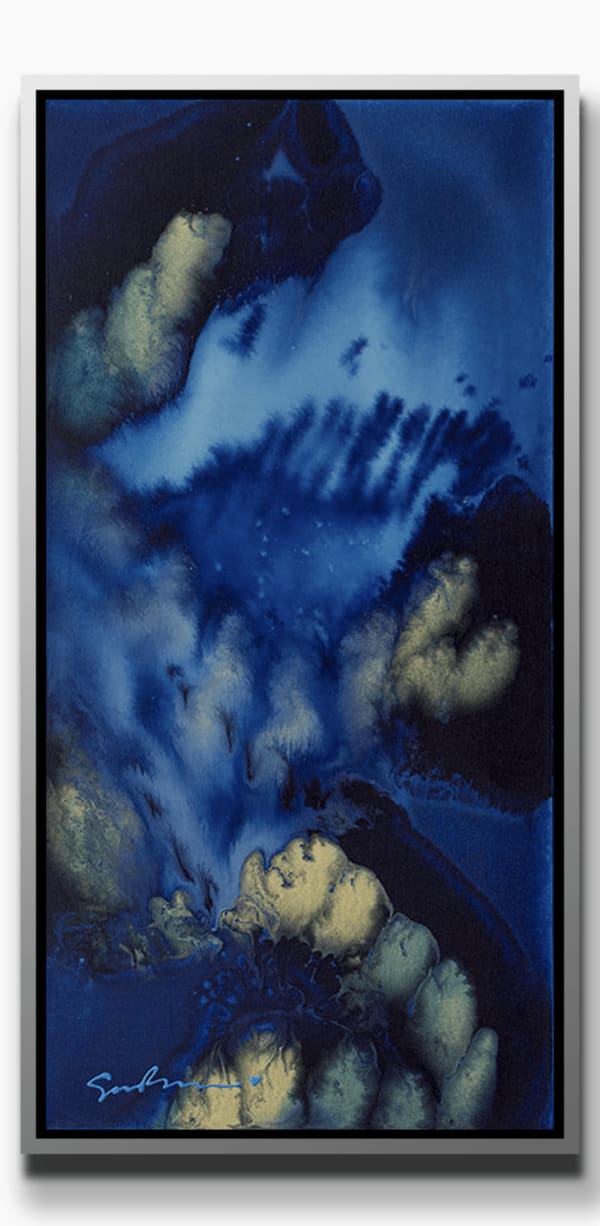 Simon Bull, Blue, 2018