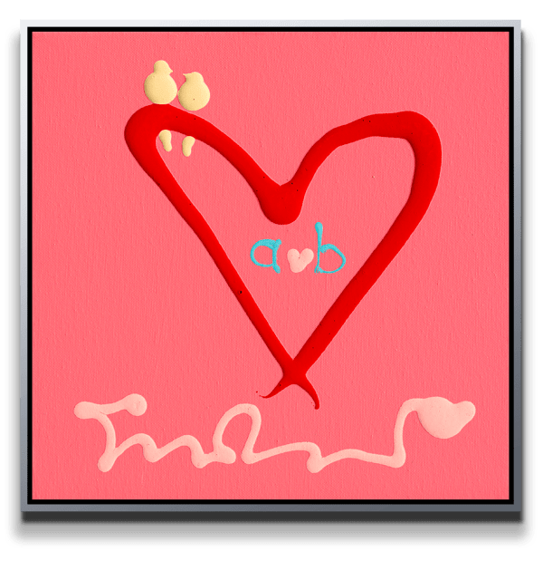 Simon Bull, Love Letters - A+B, 2021