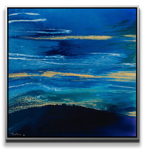 Simon Bull, Into the Blue, 2021