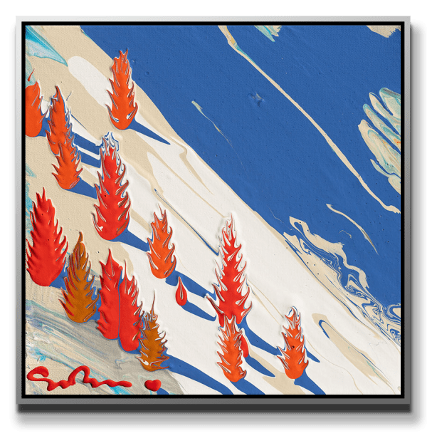 Simon Bull, Spruced Up With Snow, 2024