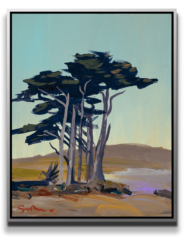 Simon Bull, Pierce Point Cypress, 2022