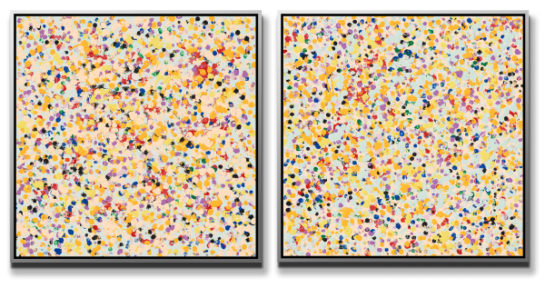 Kurz, Keep It Bright I & II (Diptych), 2025