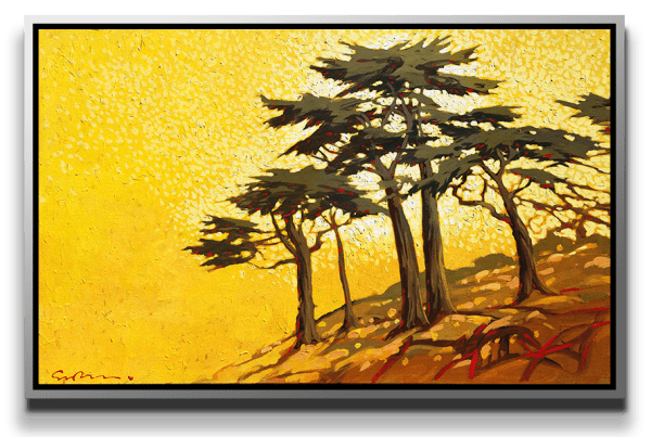 Simon Bull, Misty Shore, 2022