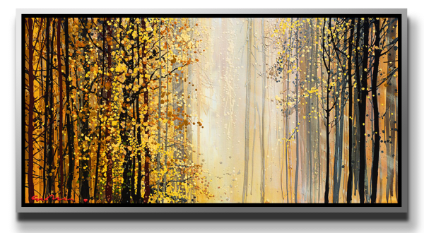 Simon Bull, Woodland Mist, 2025