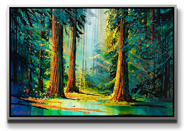 Simon Bull, Redwood Glade, 2025