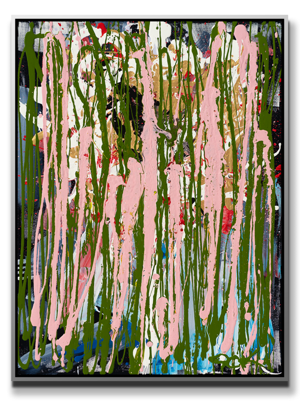 Kurz, Green and Pink, 2022