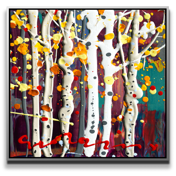 Simon Bull, White Trees, 2022
