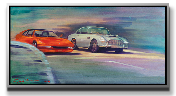 Simon Bull, Mountain Pass, DB5 vs F355, 2025