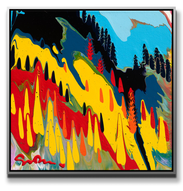 Simon Bull, Spruce and Aspens, 2025