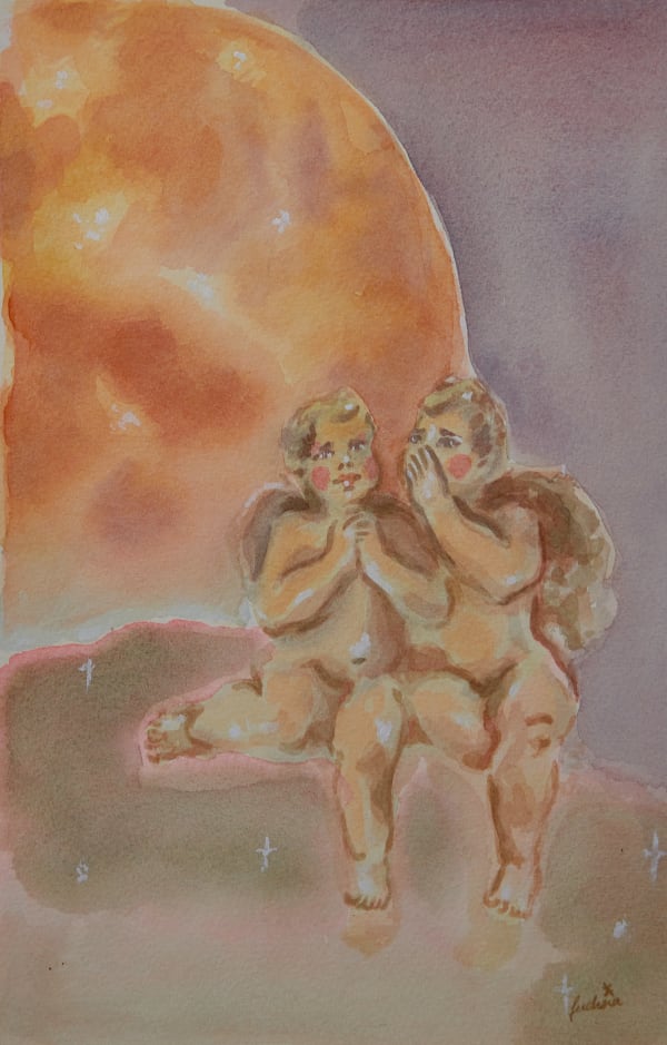 Olga Michaud/fuchsia, 魔法祈祷者 Magical prayer, 2023