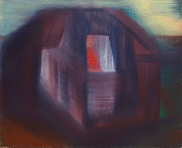 Miriam Cahn, In den Bau schauen | 望向大楼 | Look into the house, 2005