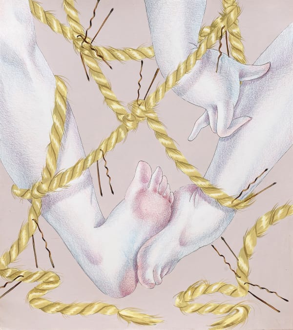 Sarah Slappey, Gold Rope | 金色绳索, 2022