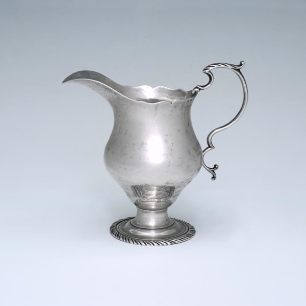 George Dowig, An Early American Silver Cream Jug, c. 1775