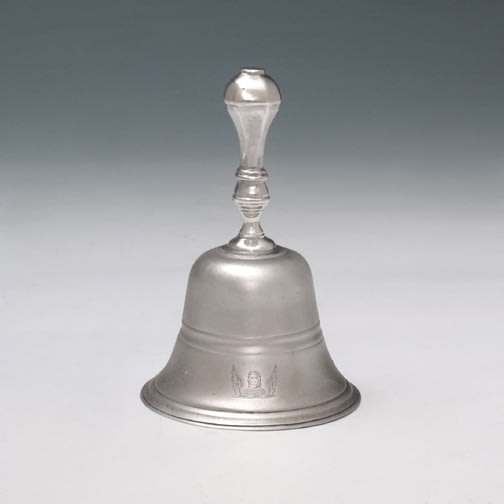 John Frazer & Edward Haws, A Victorian Antique English Silver Bell, 1888