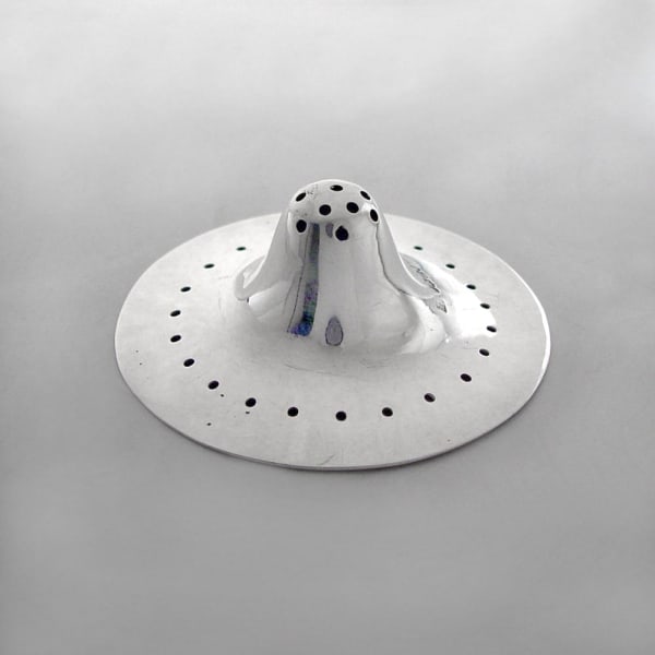 John Blades, An Early Victorian Antique English Silver Nipple Shield, 1838