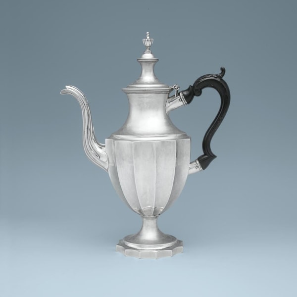 Joseph Richardson Jr, An Early American Silver Coffee Pot, c. 1800