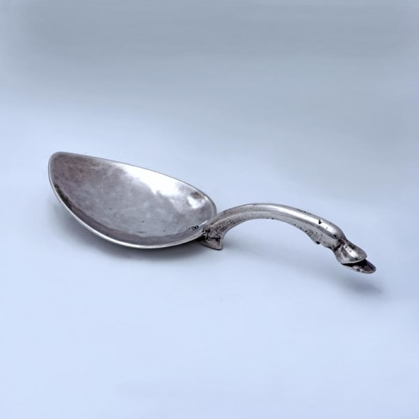 Thomas Hodges, A Charles I Antique English Silver Spice Spoon, c. 1630
