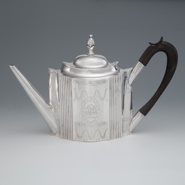 An Early American Silver Teapot, 1801