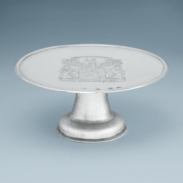 Mitchell, David, A George I Antique Scottish Silver Tazza, 1724