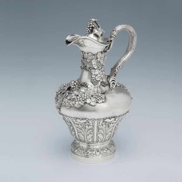 Robert Hennell, A Victorian Antique English Claret Jug, 1839