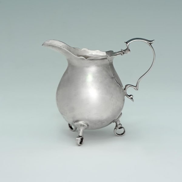 Richard Van Dyke, An Early American Silver Creamer, New York, NY c. 1760