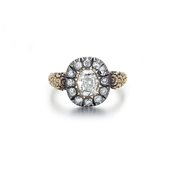 A George III Diamond Cluster Ring, c. 1820