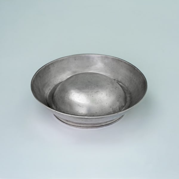 John Cole, A Queen Anne Antique English Silver Wine Taster, 1706