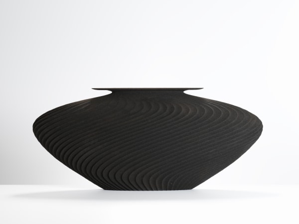 Gareth Neal, SiO2 Flat Vessel (Medium), 2020