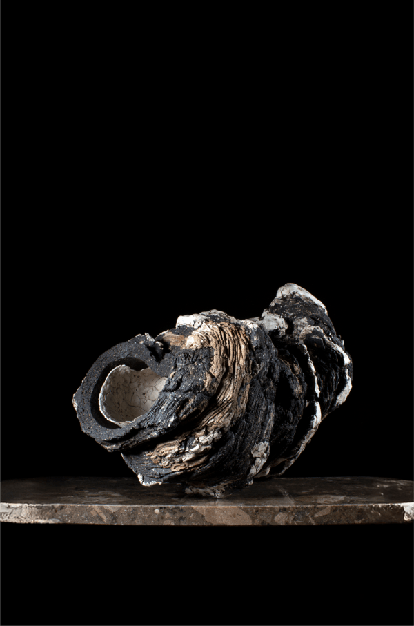 Luke Fuller Orogen, 2020 Acquired by private collection Stoneware with porcelain 42 H x 55 W x 45 D cm