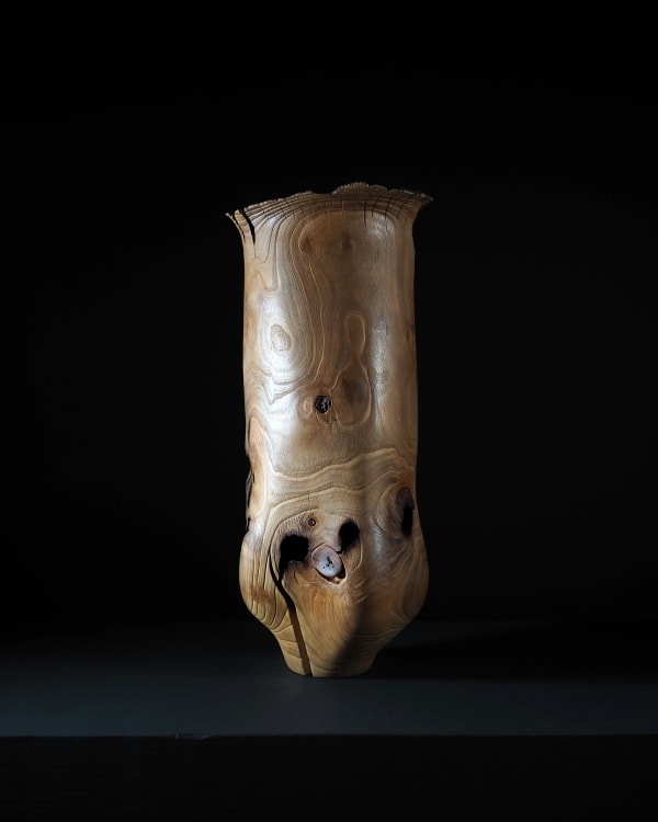 Nic Webb, Flamed Cherry Vessel, 2020