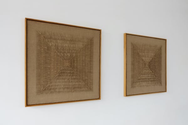 Sophie Rowley, Khadi Fray No. 34 / 35, 2020