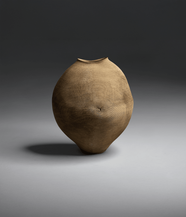 Ernst Gamperl 13/2024//200, 2024 Oak 58 H x 42 W x 47 D cm 22.8 H x 16.5 W x 18.5 D in