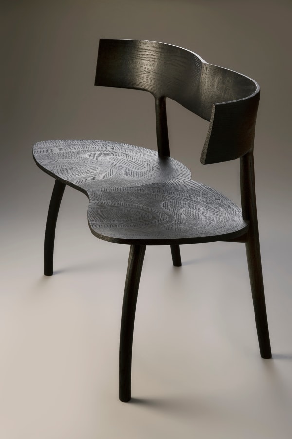 John Makepeace, Scorched Embrace - Double seat 1, 2019