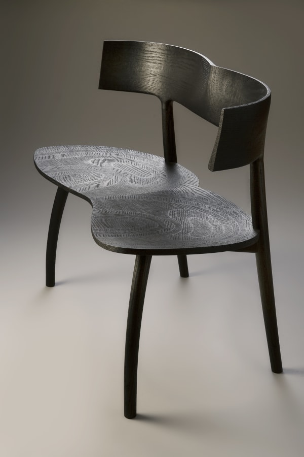 John Makepeace, Scorched Embrace - Double seat 1, 2019