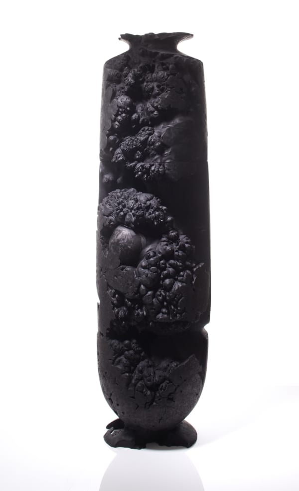 Eleanor Lakelin Echoes of Amphora I/20, 2020 Acquired by the Victoria & Albert Museum, 2020 Horse Chestnut Burr, Scorched 128 H x 30 dia cm 50.3 H x 11.8 dia in