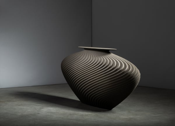 Gareth Neal, SiO2 Flat Vessel (Largest), 2020